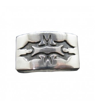 R002071 Sterling Silver Men Ring Genuine Solid Hallmarked 925 Handmade